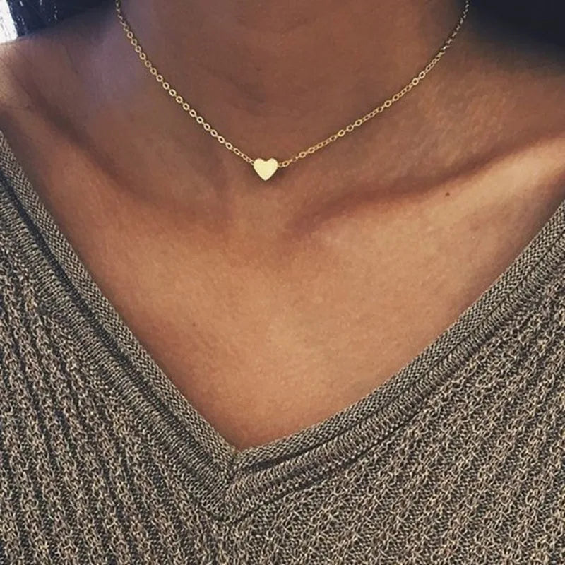 Vintage Bohemian Multilayer Minimalist Necklace for Women Stick Pendant Link Chain Necklace Collarbone Collares Fashion Jewelry